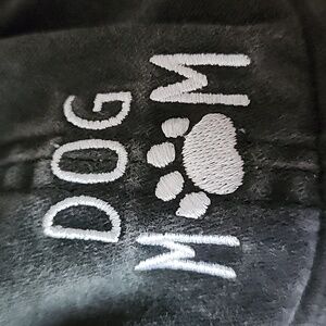 DAVID & YOUNG Dog Mom Black/Charcoal Baseball Hat